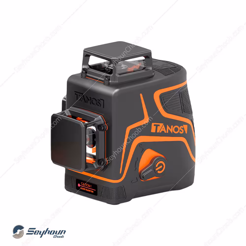 تراز لیزری 12 خط سه بعدی نور سبز تانوس مدل TANOS LL-3360