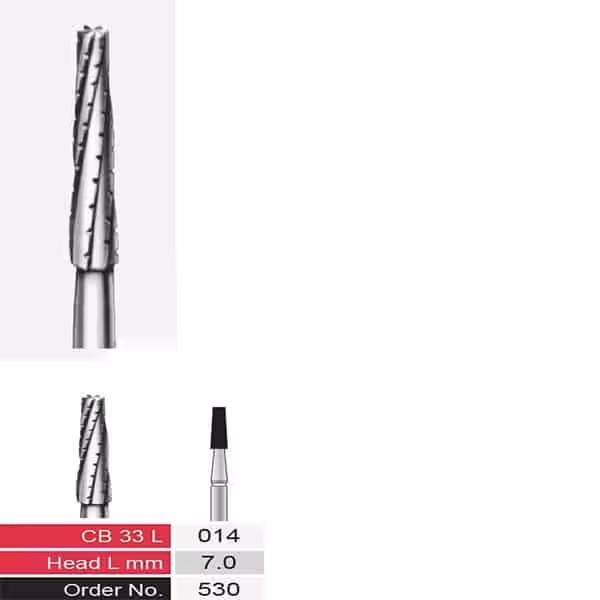 فرز جراحی کارباید جهت استفاده هندپیس VerDent مدل CB33L - فروشگاه تخصصی دندانپزشکی سپیرا