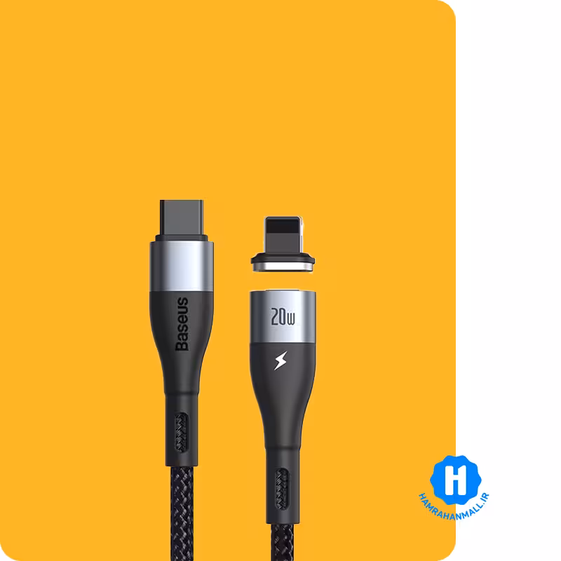 کابل تبدیل USB-C به لایتنینگ باسئوس مدل CATLXC-01 طول 1 متر