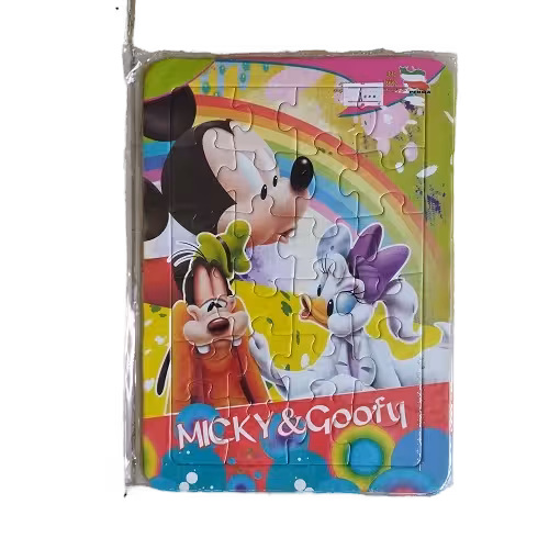 پازل کوچک 24 تکه میکی و گوفی