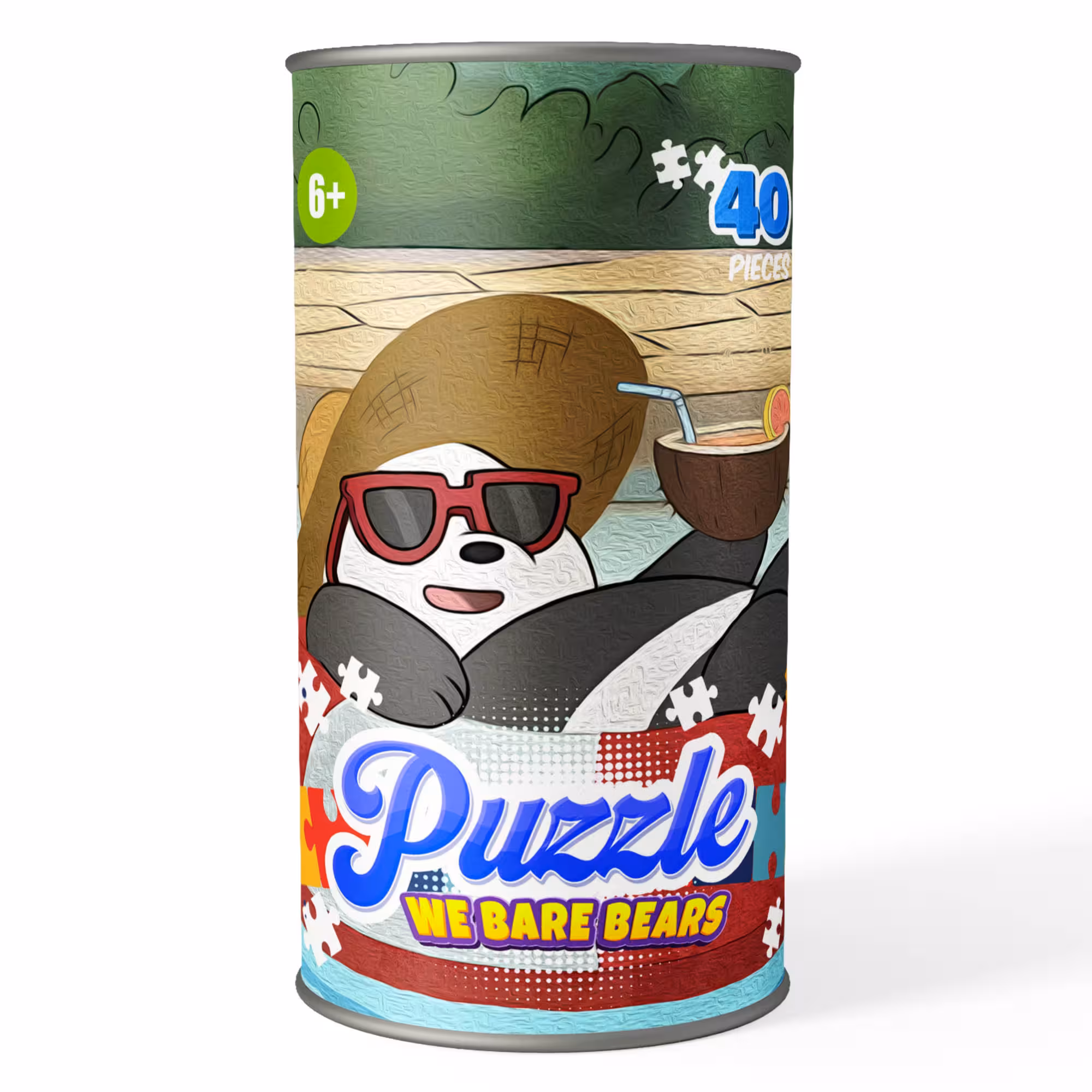 پازل 40 تکه کارتون سه کله پوک