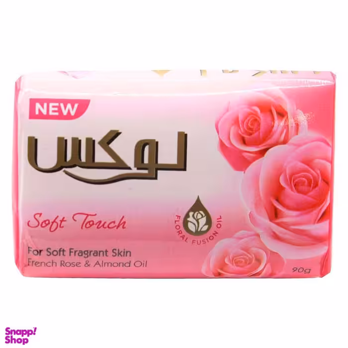 صابون شستشو لوکس مدل رز فرانسوی وزن 125 گرم