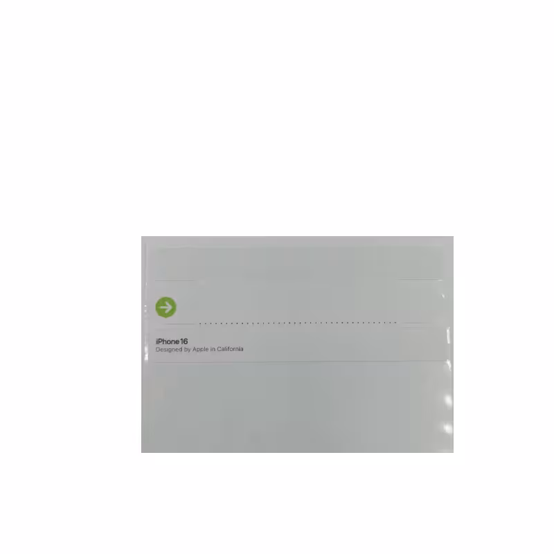 لیبل پلمپ جعبه آیفون 16