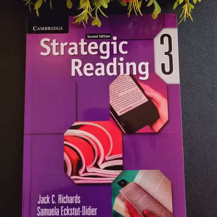 کتاب  Strategic Reading 3 2nd Edition، استراتژیک ریدینگ ویرایش دوم،آموزش خواندن انگلیسی، readings، زبان Jack C.Richard 