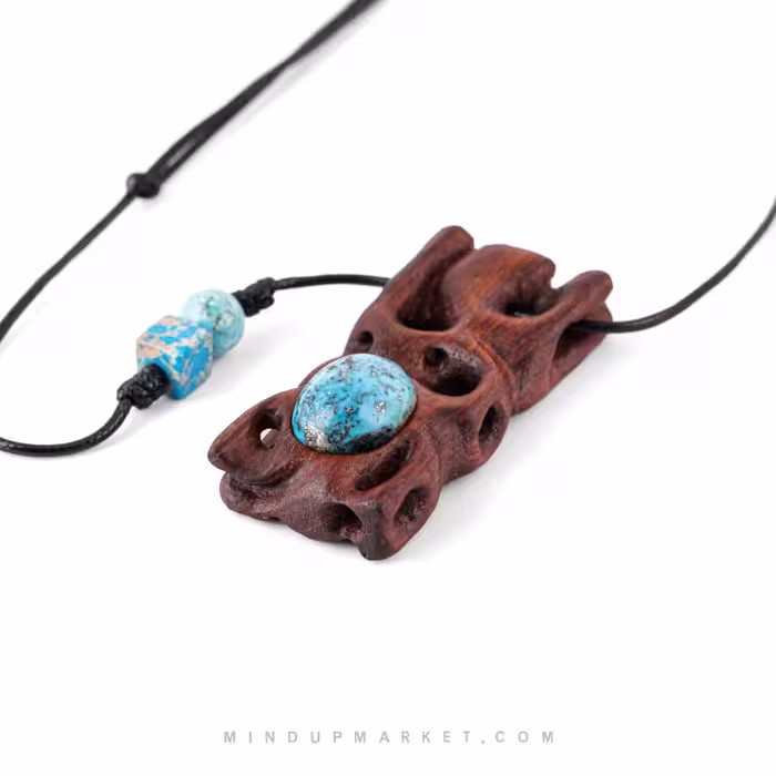 گردنبند rose Turquoise