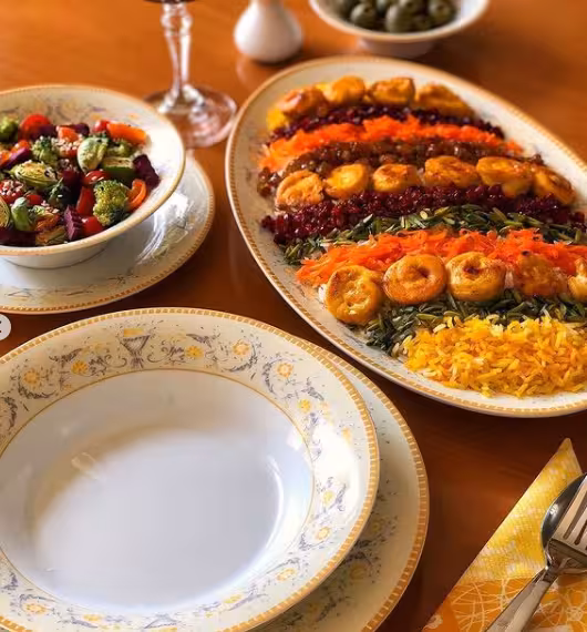 سرویس 35 پارچه 6 نفره طرح جنوا