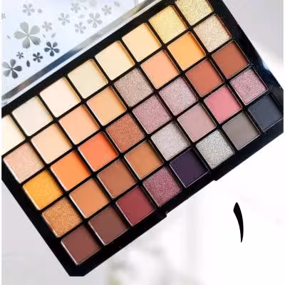 پالت سایه همه‌کاره هدی موجی اورجینال 40 رنگ حرفه‌ای برای هر سبک آرایشی