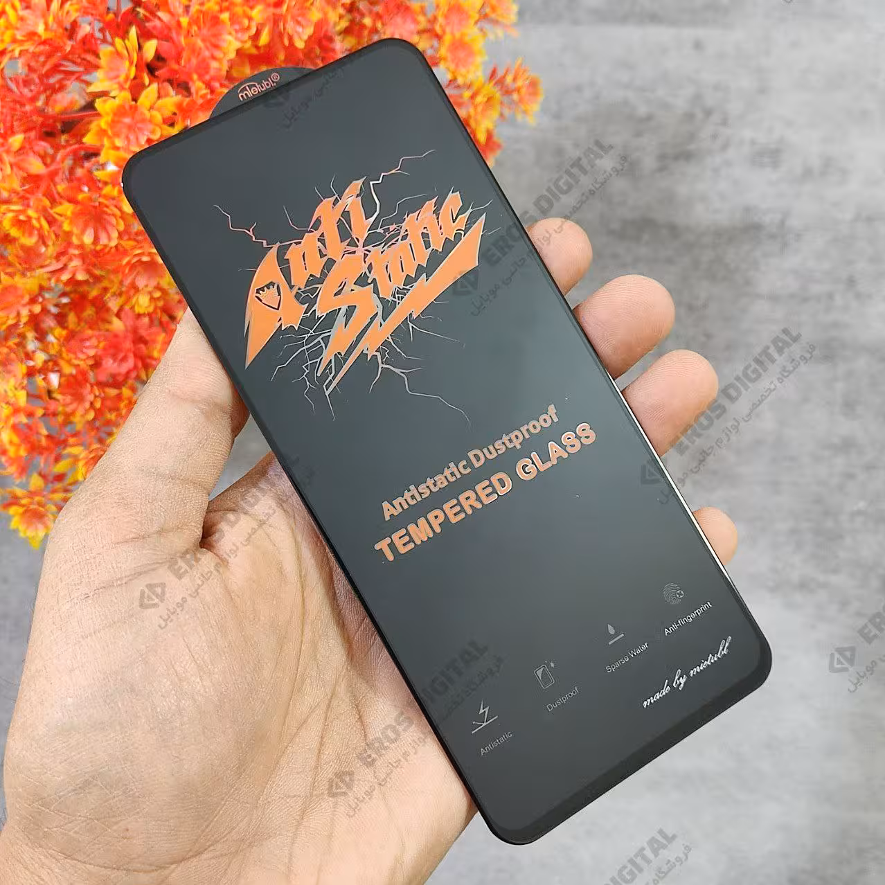 گلس Samsung Galaxy A21s آنتی استاتیک میتوبل (اصل)