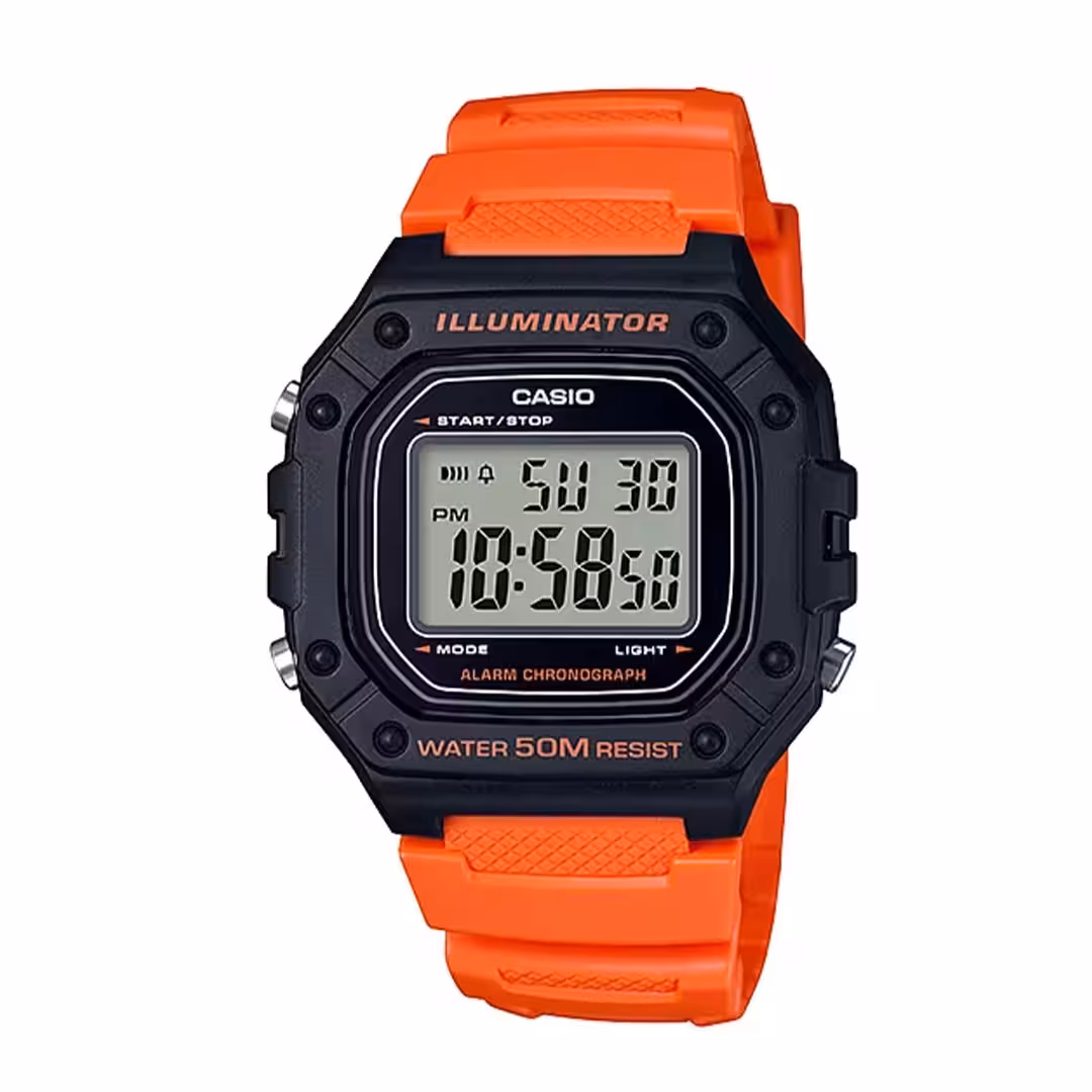 ساعت مچی کاسیو مدل CASIO-W-218H-4B2