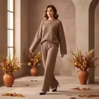 ست بلوز شلوار کژال
