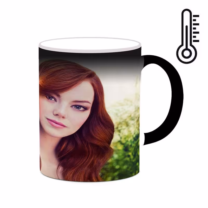 ماگ حرارتی چیتوکالا طرح اما استون Emma Stone مدل mgh25938