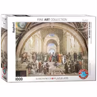 پازل 1000 تکه یوروگرافیکس Eurographics طرح مدرسه آتن