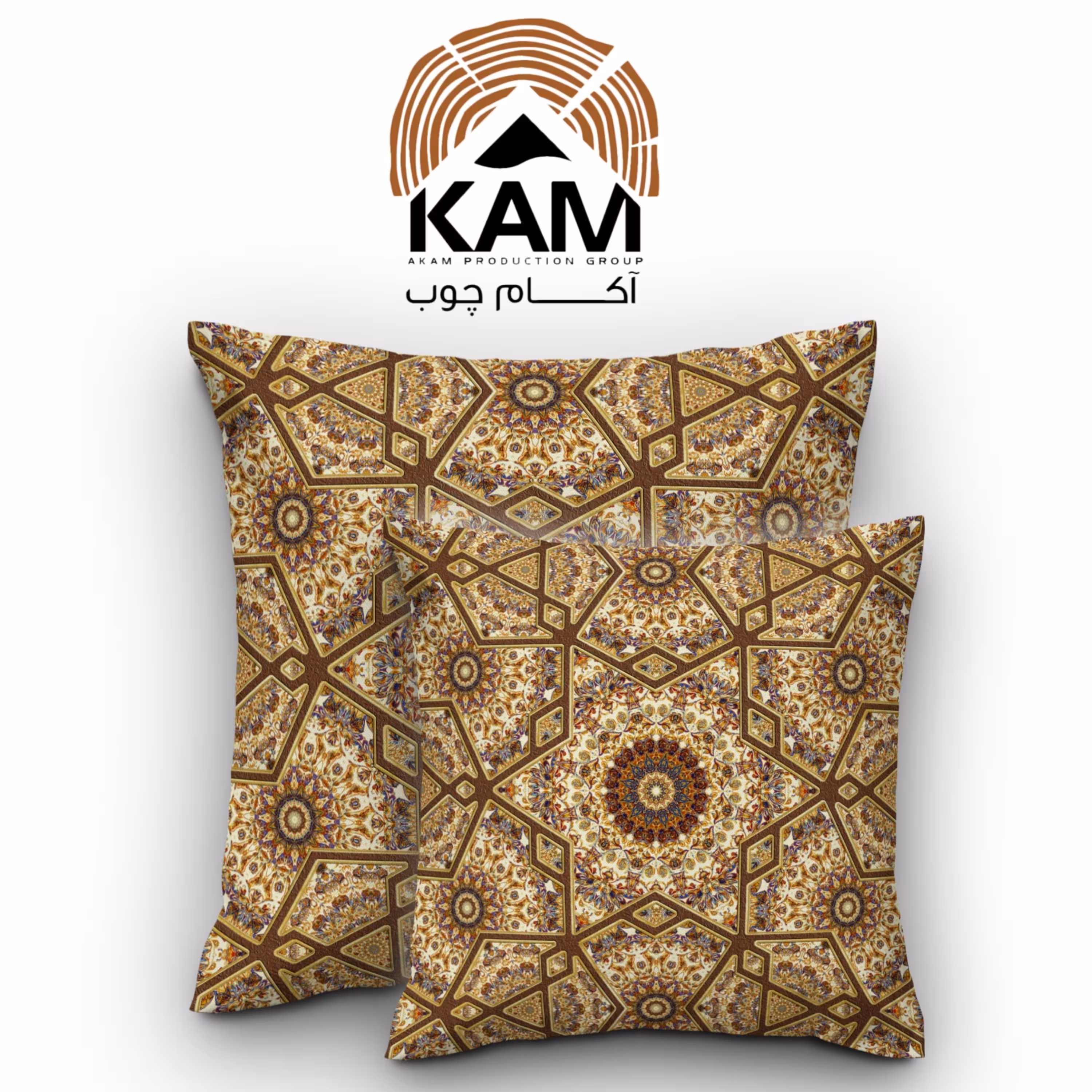 کوسن کوچک آکام چوب مدل AK99 (سایزکوچک 35x35)