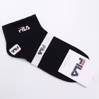 جوراب مچی اسپورت کش پهن مارک FlLA رنگ مشکی کد 20031