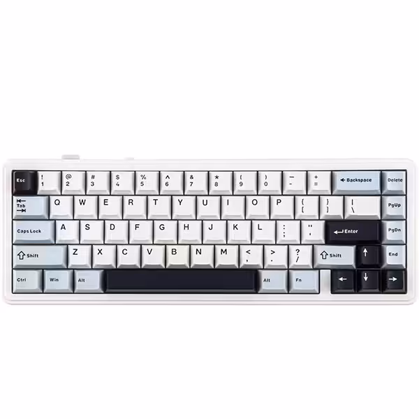 کیبورد گیمینگ سیم دار آئولا مدل AULA F65 Mechanical سوئیچ Green