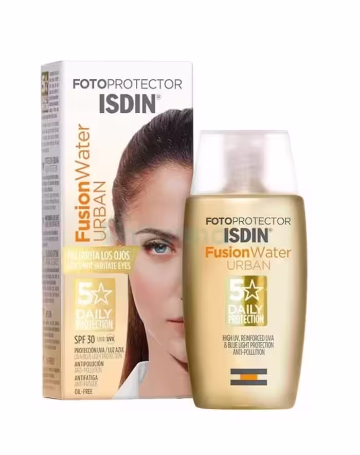 کرم ضد آفتاب‌ایزدین‌اوربان فیوژن واتر Urban SPF 30 حجم 50 میل