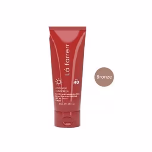 ضدآفتاب و ضدلک رنگ متوسط SPF40 – لافارر