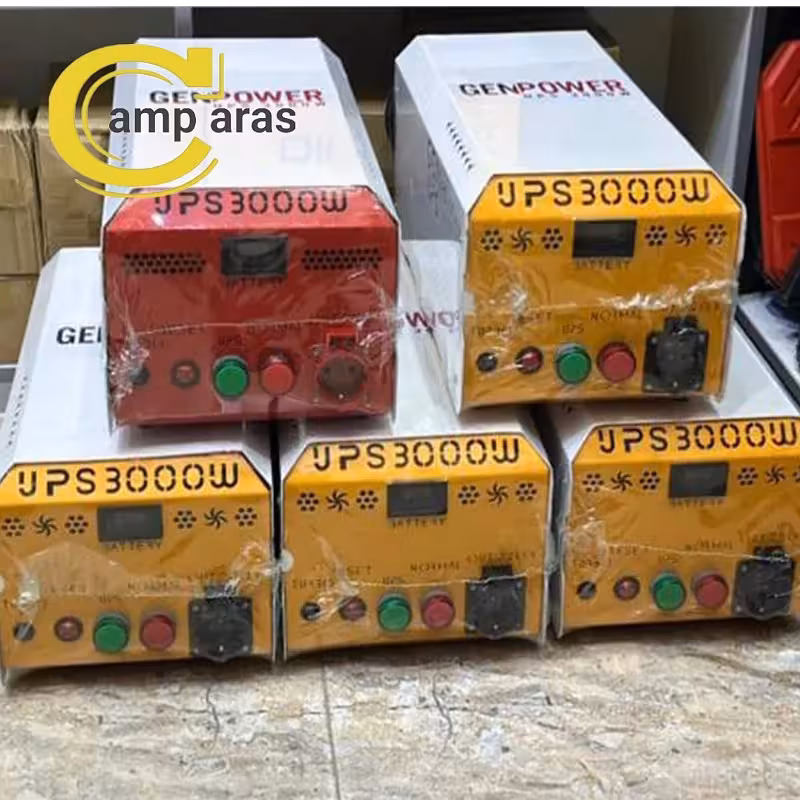 اینورتر شارژی 3000 وات یو پی اس GENPOWER UPS3000 اورجینال - کمپ آراس