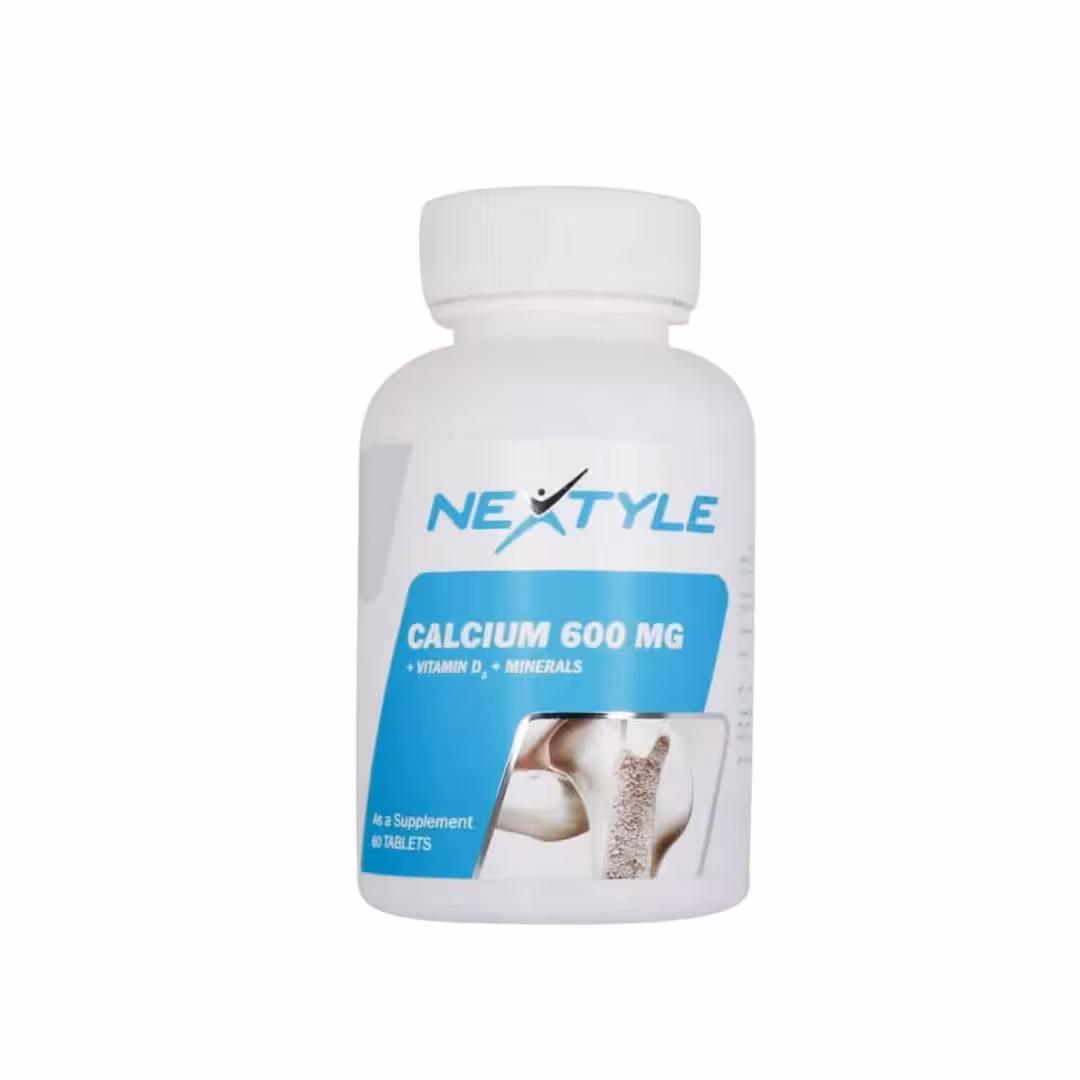 قرص کلسیم 600 میلی گرم نکستایل 60 عدد