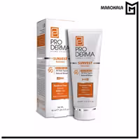 کرم ضدآفتاب ضدچروک SPF90% رنگی پرودرما مدل انواع پوست حجم 40 میلی لیتر(قیمت عمده با افزایش تعداد خرید کالا)