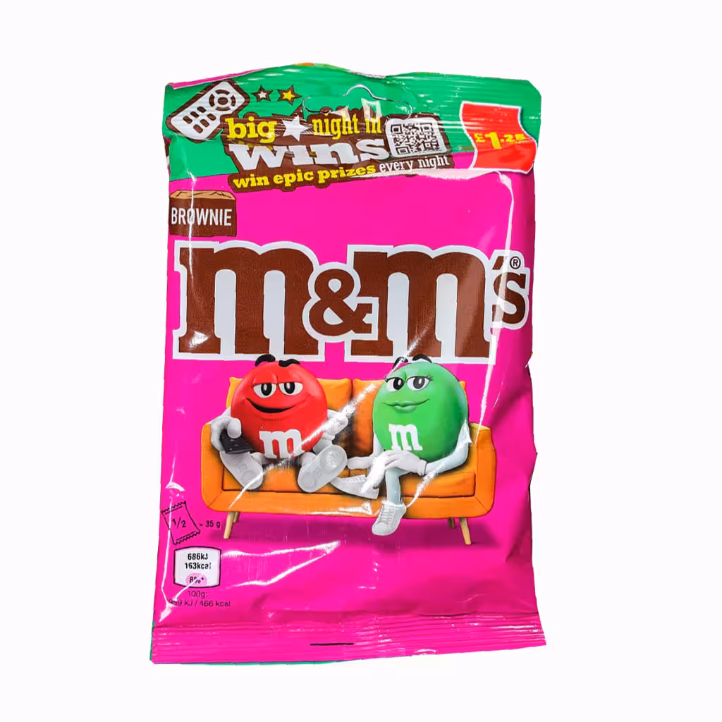 دراژه برونی ام اند ام M&M’s وزن 70 گرم