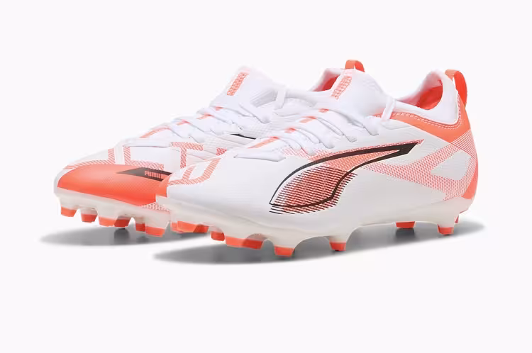 کتونی استوک فوتبال بچه گانه پوما اورجینال سایز 32 تا 38 puma ultra 5 match krampon 108167/01