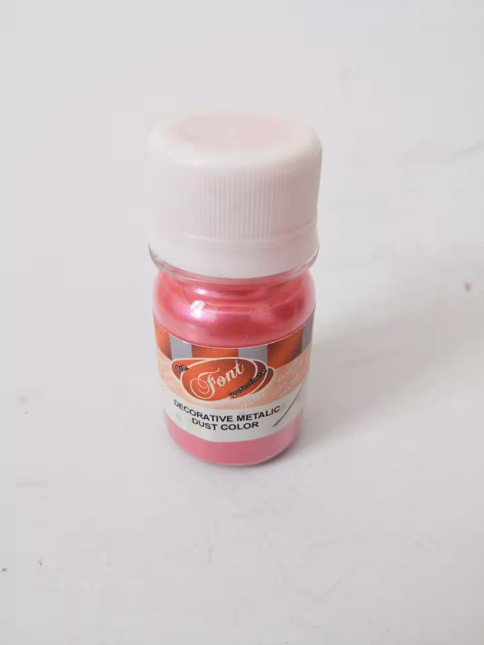 رنگ پودری صورتی فونت