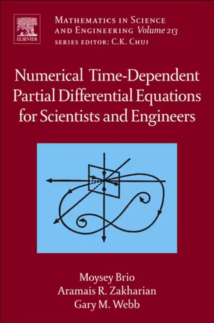 خرید و دانلود نسخه کامل کتاب Numerical Time-Dependent Partial Differential Equations for Scientists and Engineers