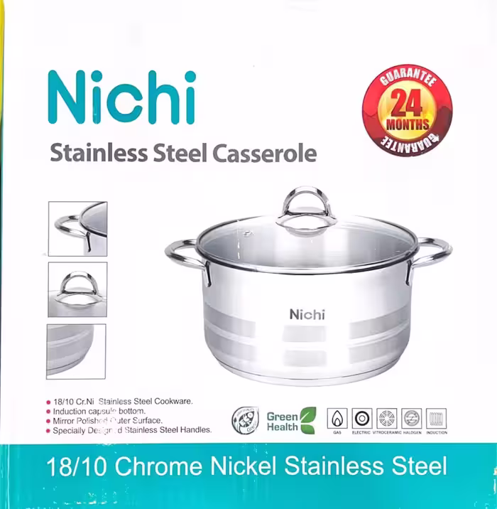 قابلمه تک استیل سایز 14 نیچی Nichi