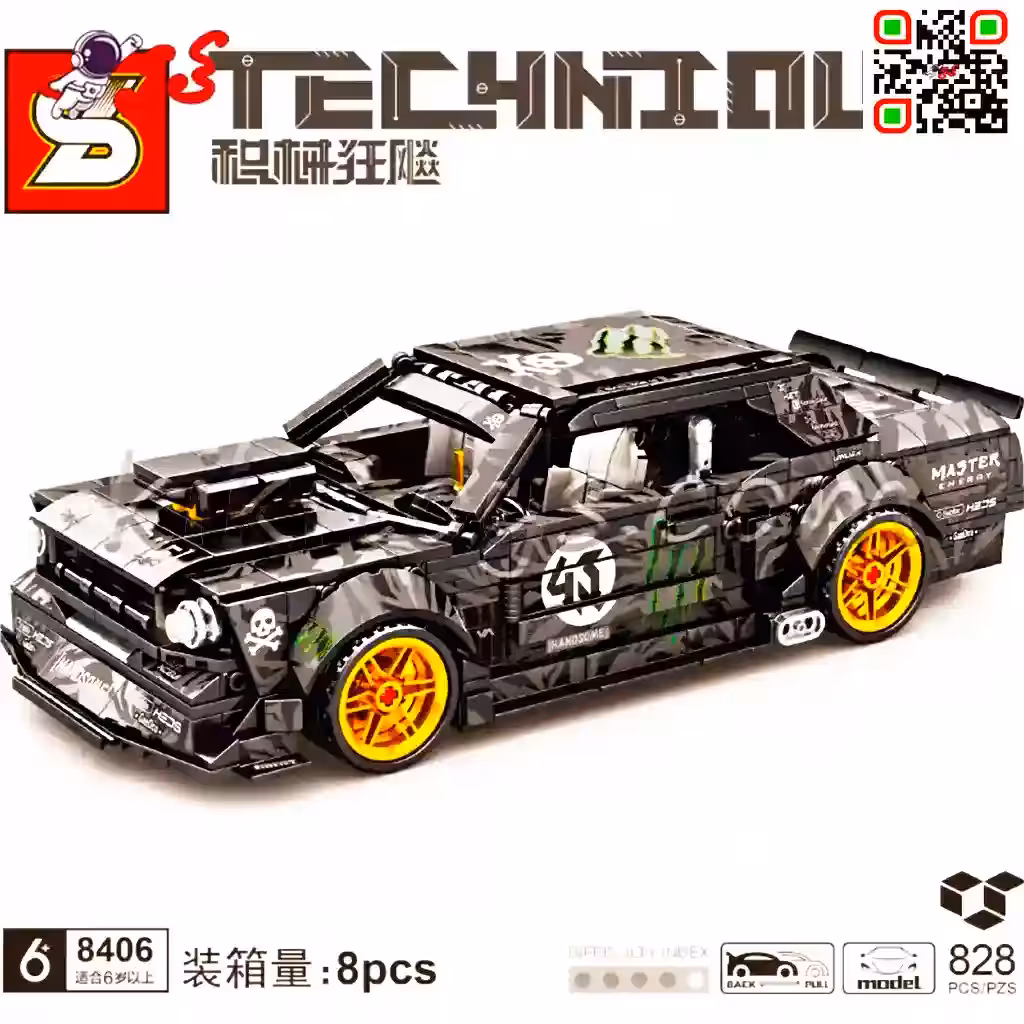 لگو ماشین فورد موستانگ FORD برند اس وای SY8406