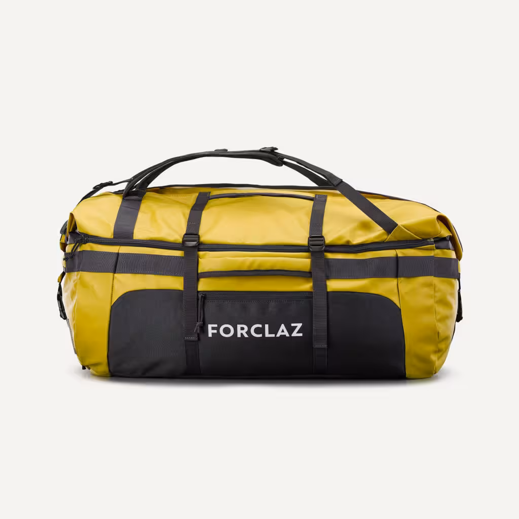 کوله پشتی حمل بار فورکلاز 80/120 لیتری Forclaz Outdoor Trekking Carrying Bag – Water Resistant – Duffel 500 Extend