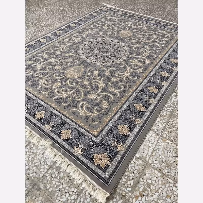 فرش ماشینی کاشان 700شانه 6متری طرح طناز فیلی(باارسال رایگان)