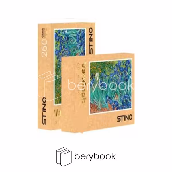 STINO / استینو / پازل شیشه ای / 1000 تکه / طرح ون گوگ / نقاشی گل های زنبق / 12106