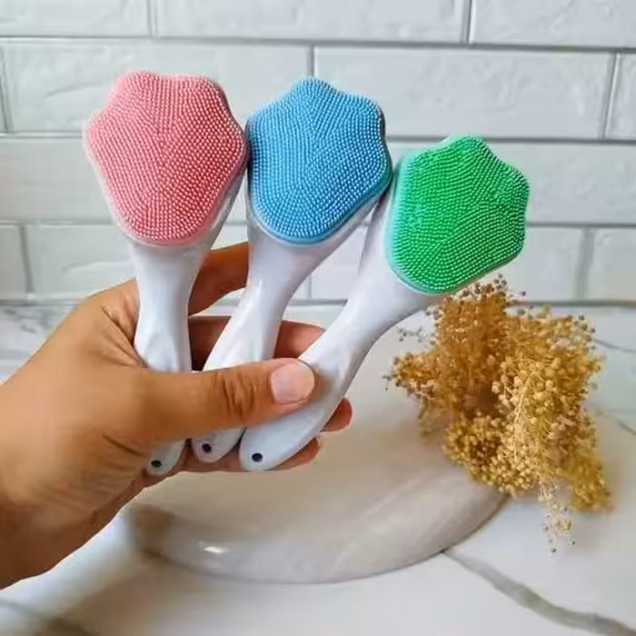 فیس براش سیلیکونی پنجه گربه