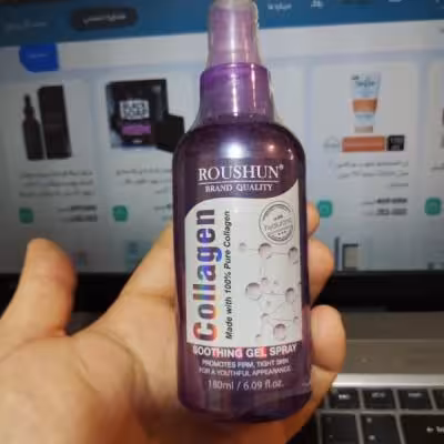 اسپری ژل کلاژن، جوانساز، سفت‌ کننده و تسکین‌ دهنده پوست 180 گرمی