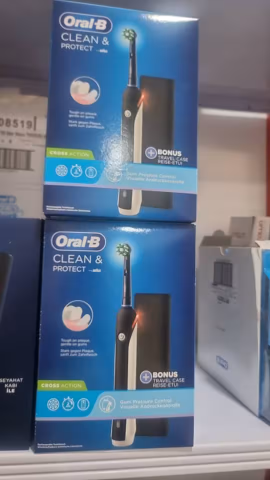 مسواک برقی اورال بی Pro 3 3000 | مسواک هوشمند با کنترل فشار و تایمر 2 دقیقه‌ای