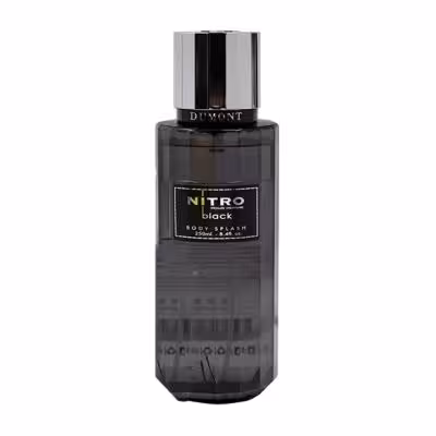 بادی اسپلش دمونت پاریس مدل نیترو بلک NITRO black حجم 250 میلی لیتر