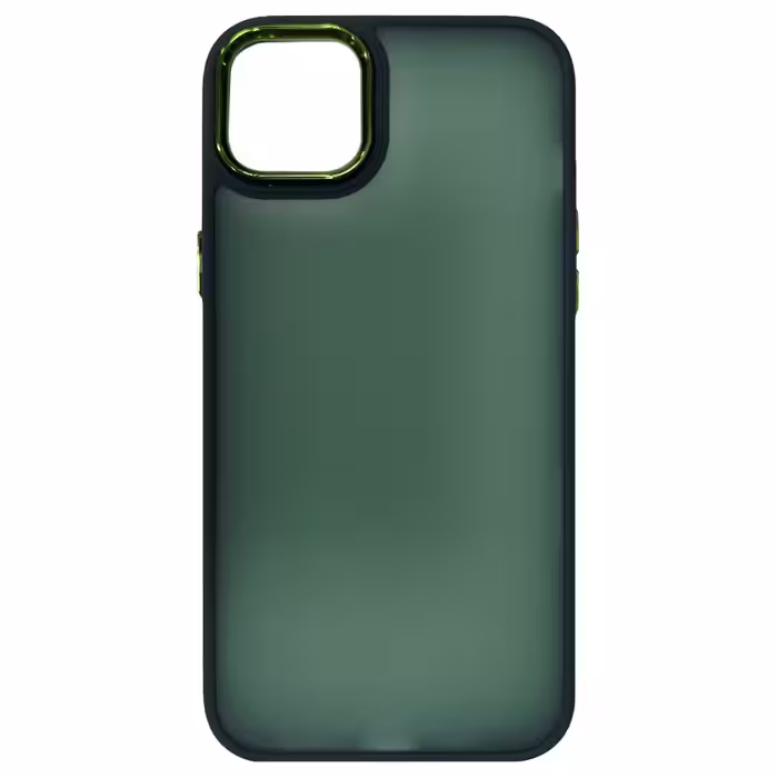 قاب پشت مات دور سیلیکونی فریم لنز متال آیفون iPhone 12/12 Pro