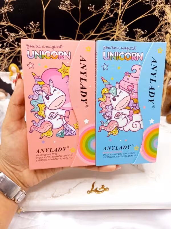 پالت سایه کیفی طرح اسب شاخدار برند آنالیدی ANYLADY کد 8636Q