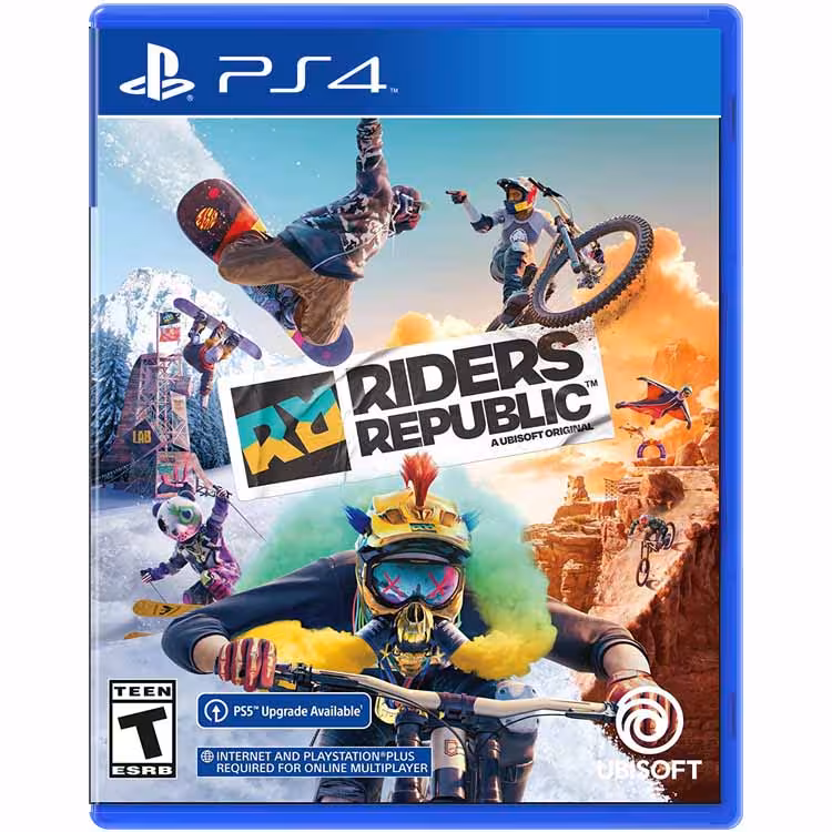 خرید دیسک بازی Riders Republic برای ps4 با بهترین قیمت