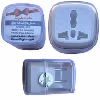 تبدیل 3به2 برق LED دار 369 A01