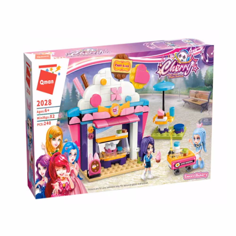 ساختنی کیومن مدل شیرینی فروشی کد 2028