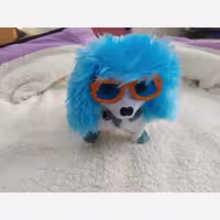 سگ عینکی باطری خور حرکتی چراغدار