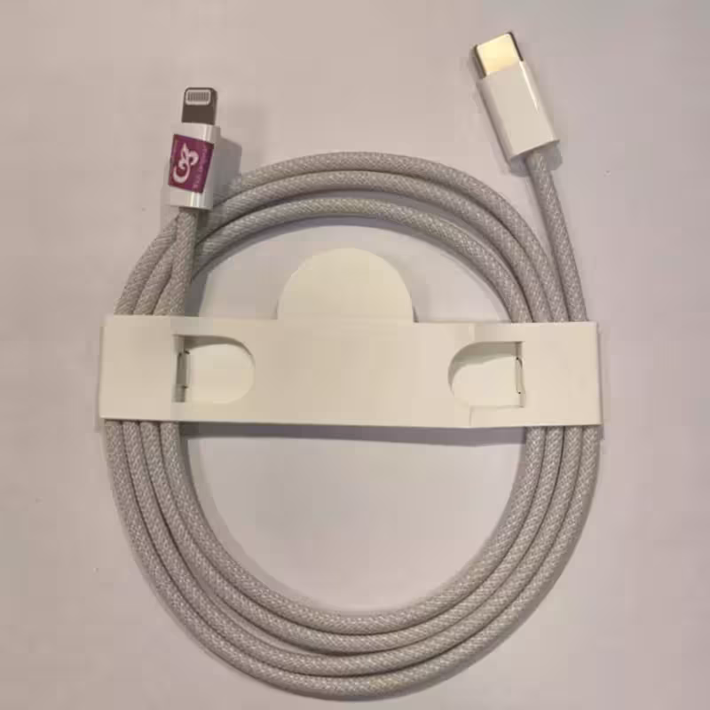 کابل کنفی تایپ سی به لایتنینگ اصلی اپل به طول یک متر Apple USB-C To Lightning