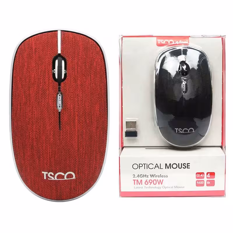 ماوس بی سیم تسکو مدل TM 690W