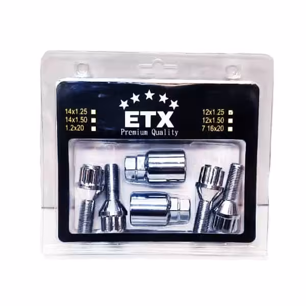 مهره ضد سرقت چرخ مناسب برای پژو ETX