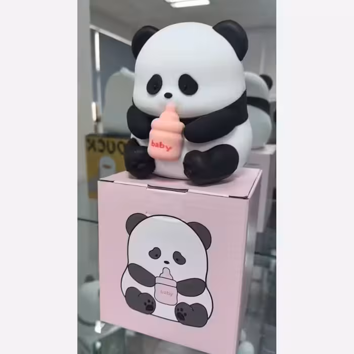 چراغ خواب شب خواب سیلیکونی طرح پاندا بیبی