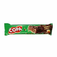 ویفر کاکائویی با کرم فندقی کوپا 40 گرمی