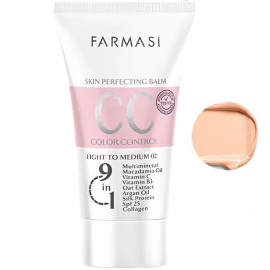 سی سی کرم فارماسی 50ml (02-Light to Medium)