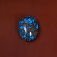 نگین فیروزه شجری کد 29510 - جواهری مشاهیر